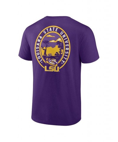 Men's Branded Purple LSU Tigers Staycation T-shirt $23.59 T-Shirts