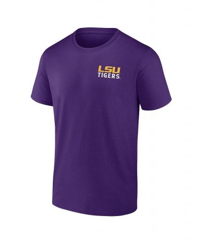 Men's Branded Purple LSU Tigers Staycation T-shirt $23.59 T-Shirts