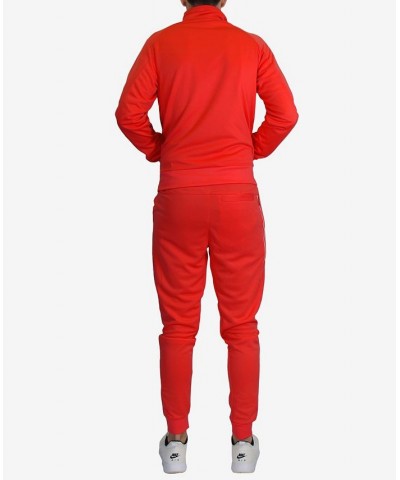 Men's Slim Fit Moisture Wicking Performance Active Track Jacket and Jogger Pants, 2 Piece Set PD06 $32.40 Pants