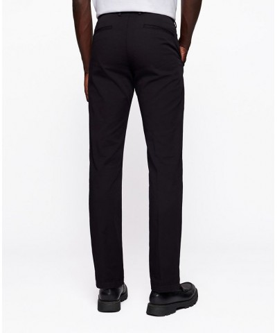 BOSS Men's Slim-Fit Chinos Black $61.62 Pants