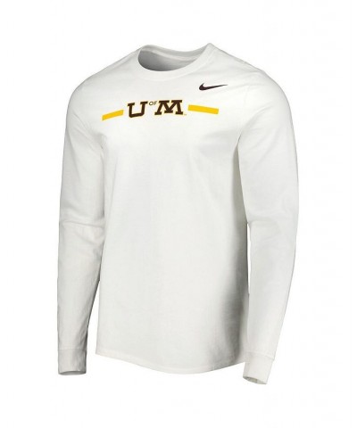 Men's White Minnesota Golden Gophers Vintage-Inspired Collection Core Long Sleeve T-shirt $25.19 T-Shirts