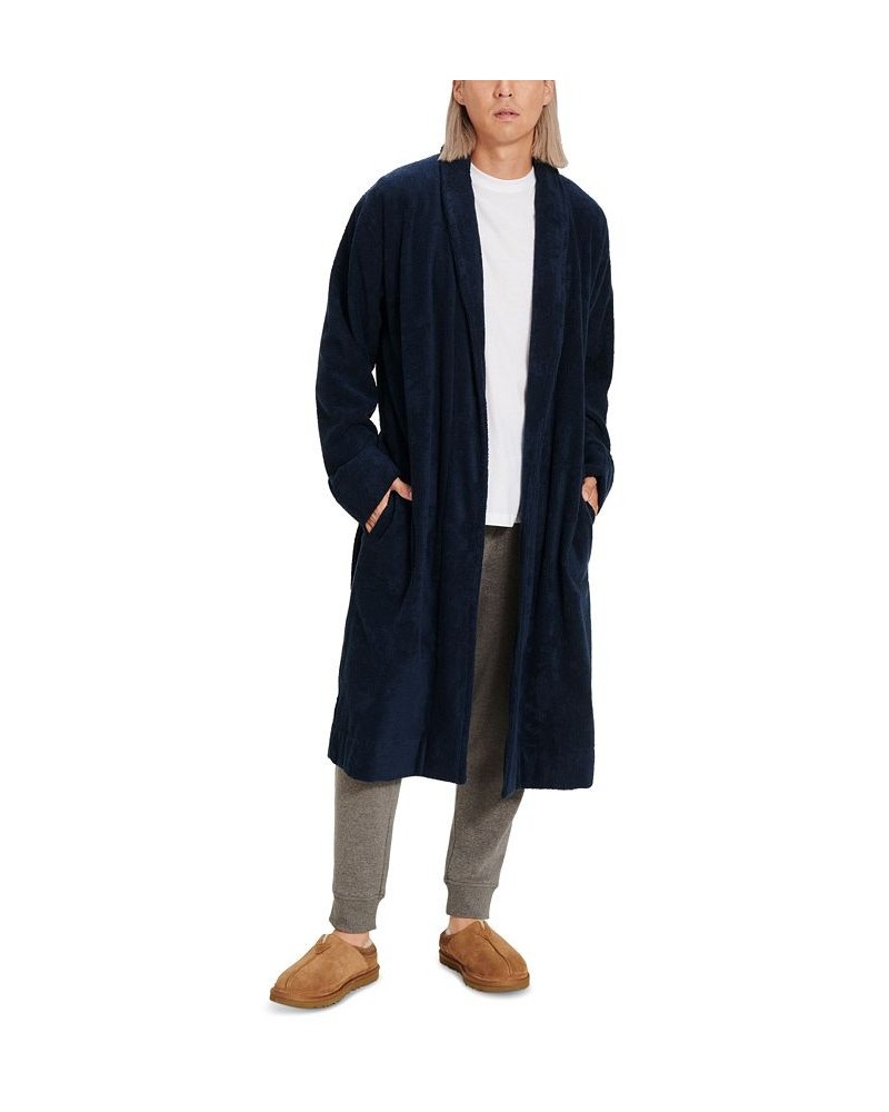 Men's Turner Terry Robe Blue $62.16 Pajama