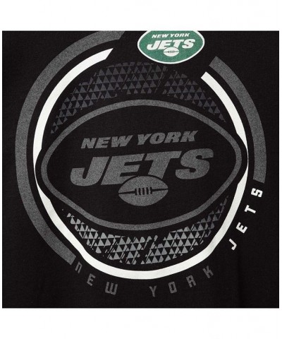 Men's Big and Tall Black New York Jets Color Pop Long Sleeve T-shirt $22.39 T-Shirts