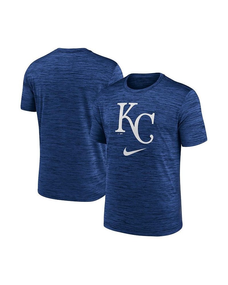 Men's Royal Kansas City Royals Logo Velocity Performance T-shirt $26.99 T-Shirts