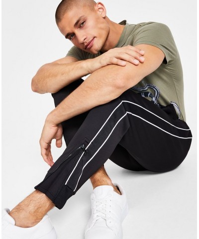 Men's Neoprene Track Jogger Pants PD01 $17.49 Pants