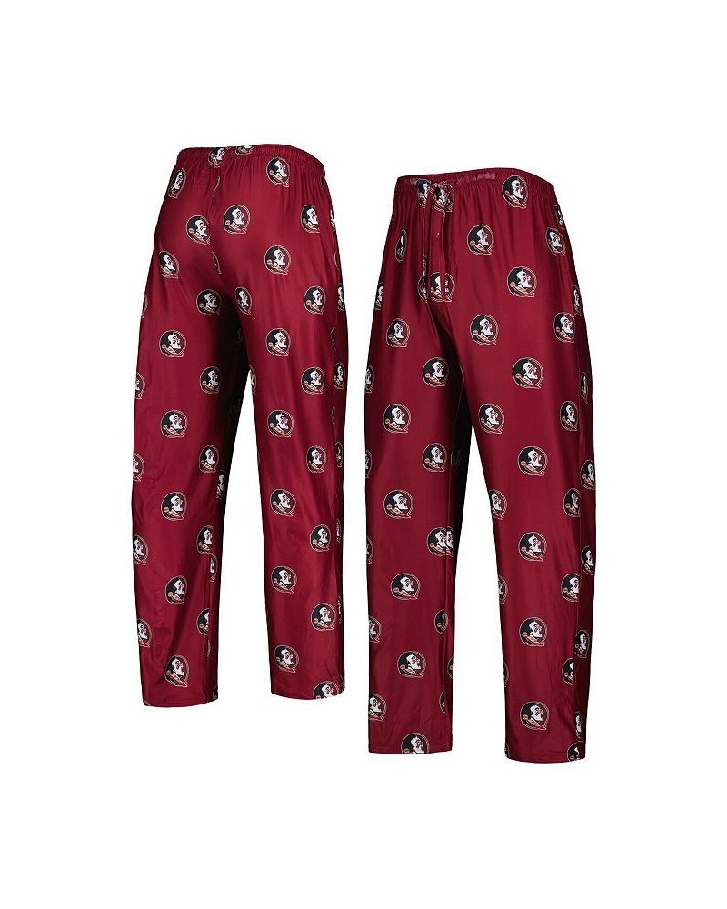 Men's Garnet Florida State Seminoles Logo Flagship Allover Print Pants $27.49 Pants