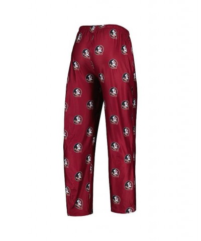 Men's Garnet Florida State Seminoles Logo Flagship Allover Print Pants $27.49 Pants