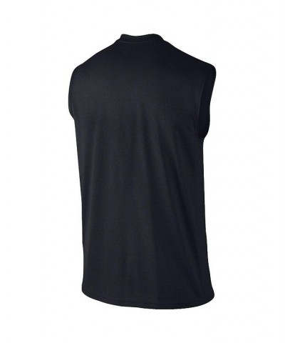 Men's Black Colorado Buffaloes Wordmark Drop Legend Performance Tank Top $20.00 T-Shirts