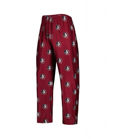 Men's Garnet Florida State Seminoles Logo Flagship Allover Print Pants $27.49 Pants