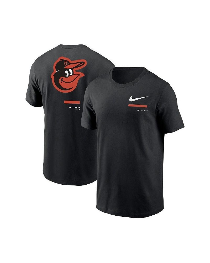 Men's Black Baltimore Orioles Over the Shoulder T-shirt $28.99 T-Shirts