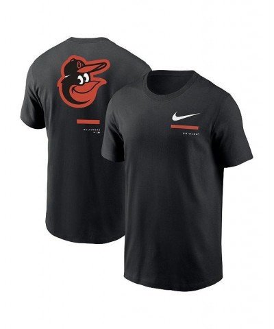 Men's Black Baltimore Orioles Over the Shoulder T-shirt $28.99 T-Shirts