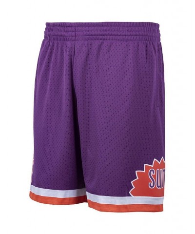 Men's Purple Phoenix Suns Hardwood Classics Swingman Shorts $41.40 Shorts