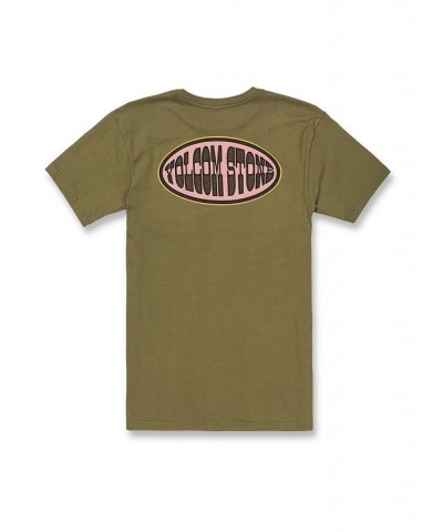 Men's Lapper Short Sleeves T-shirt Green $11.20 T-Shirts