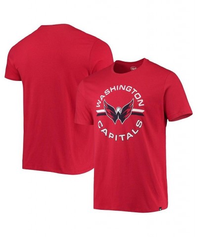 Men's Red Washington Capitals Assist Super Rival T-shirt $16.28 T-Shirts