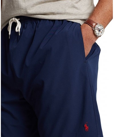 Men's Big & Tall Traveler Stretch Swim Trunks Blue $52.25 Swimsuits