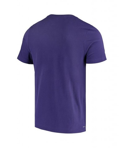 Men's Purple Los Angeles Lakers City Edition Performance T-shirt $16.92 T-Shirts