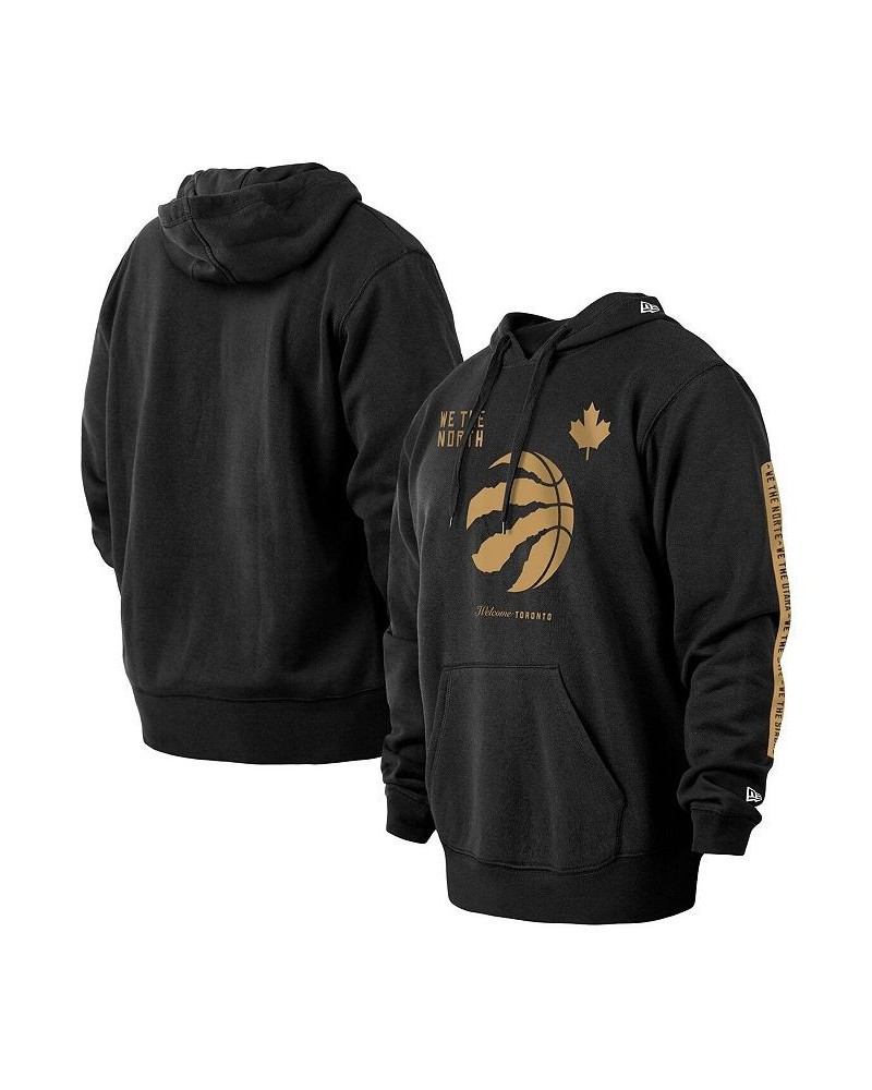 Men's Black Toronto Raptors 2022/23 City Edition Big and Tall Pullover Hoodie $36.56 Sweatshirt