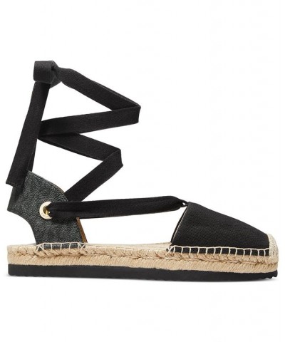 Women's Yara Ankle-Tie Espadrille Sandals Yellow $66.15 Shoes