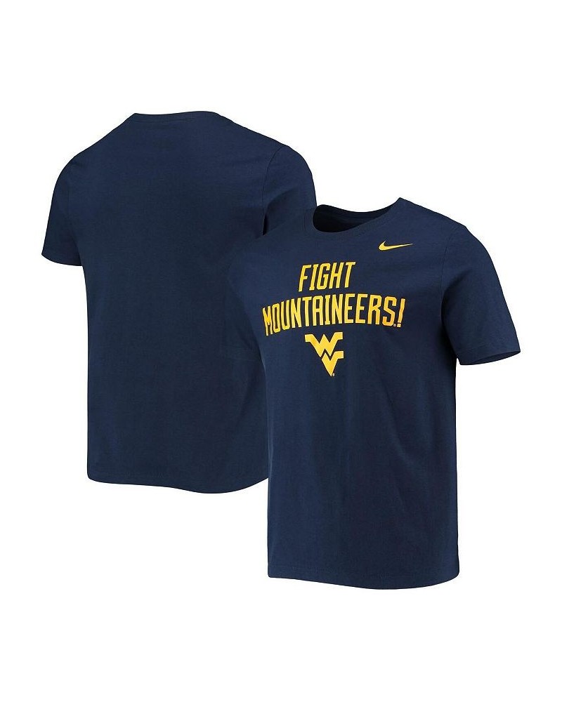 Men's Navy West Virginia Mountaineers Mantra T-shirt $23.59 T-Shirts