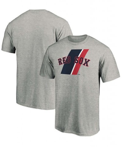 Men's Heathered Gray Boston Red Sox Prep Squad T-shirt $19.60 T-Shirts