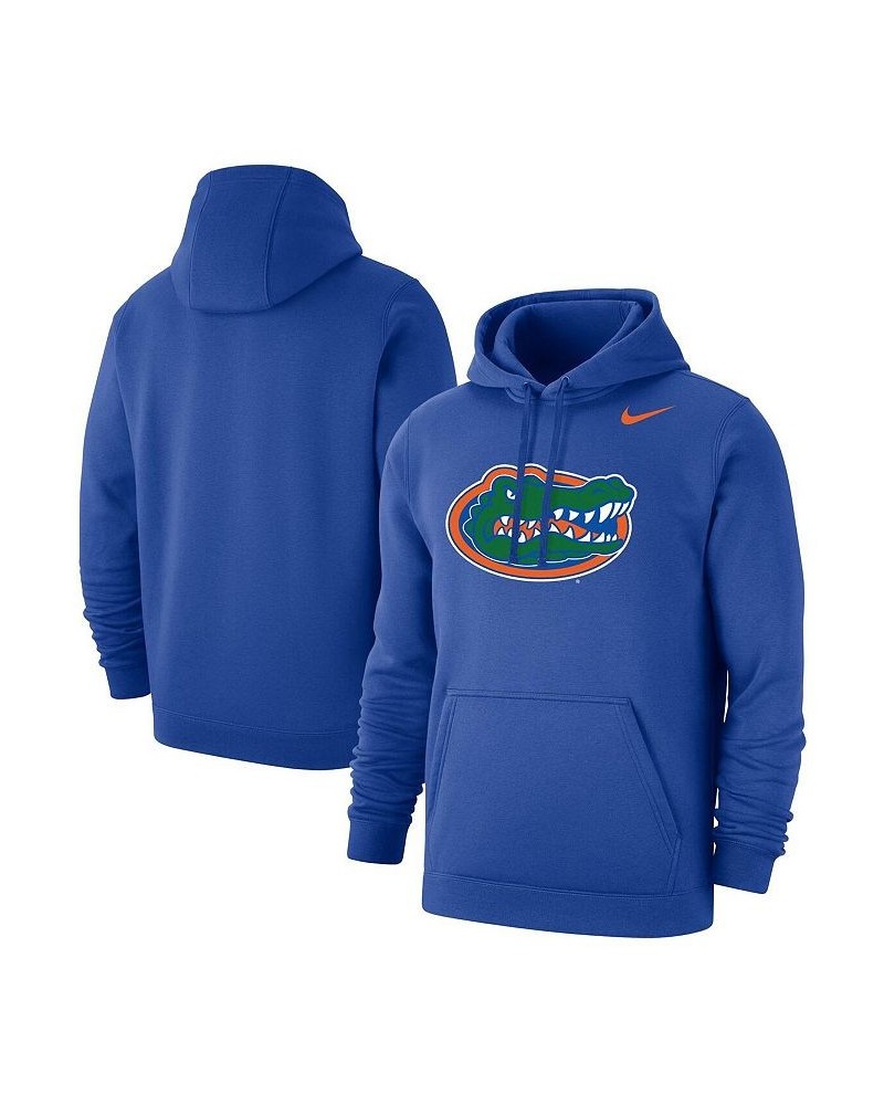 Men's Royal Florida Gators Logo Club Pullover Hoodie $42.50 Sweatshirt