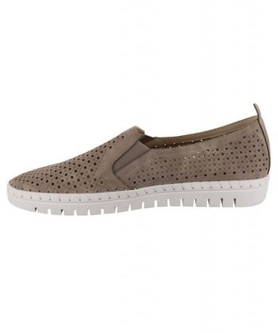 Women's Fresh Slip On Sneakers Natural $33.15 Shoes