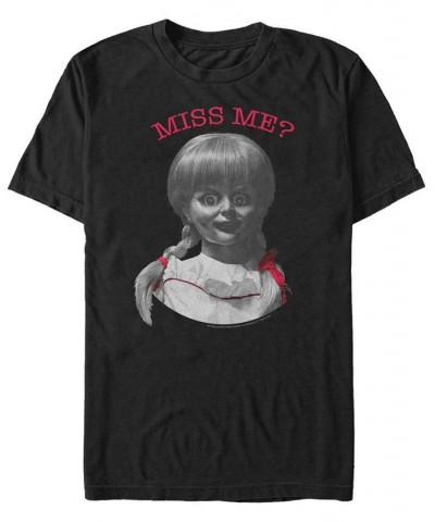 Annabelle Costume Men's Short Sleeve T-shirt Black $18.89 T-Shirts