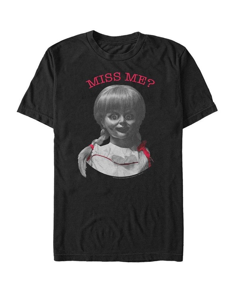 Annabelle Costume Men's Short Sleeve T-shirt Black $18.89 T-Shirts