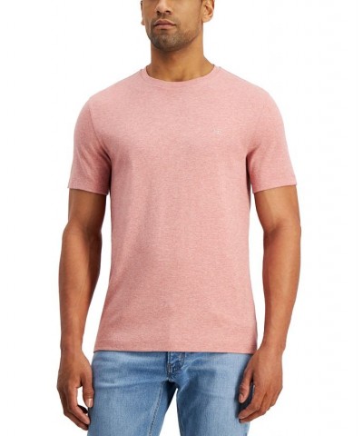 Men's Solid Crewneck T-Shirt Pink $14.94 T-Shirts