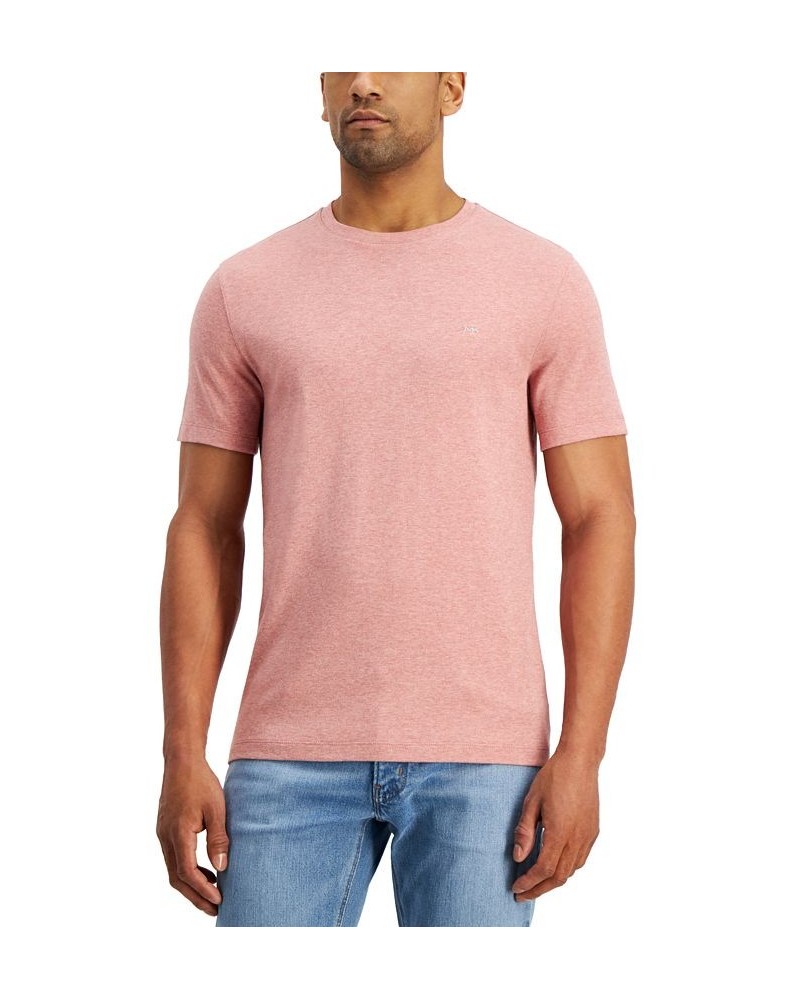 Men's Solid Crewneck T-Shirt Pink $14.94 T-Shirts