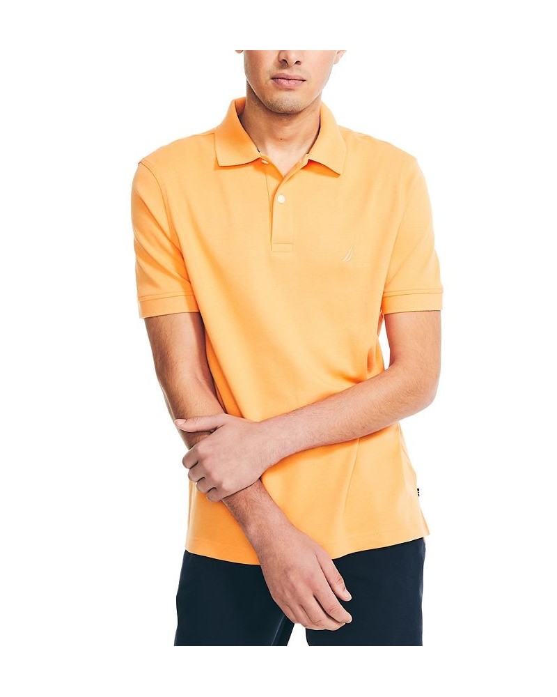 Men's Classic-Fit Soft Stretch Interlock Polo PD06 $25.50 Polo Shirts