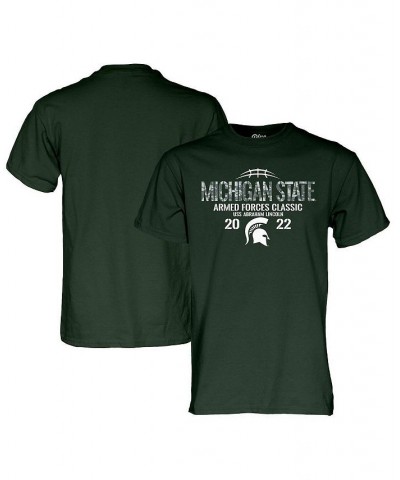 Men's Green Michigan State Spartans 2022 Armed Forces Classic T-shirt $17.20 T-Shirts