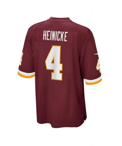 Men's Taylor Heinicke Burgundy Washington Commanders Team Game Jersey $46.01 Jersey