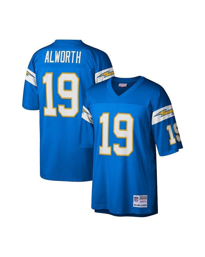 Men's Lance Alworth Powder Blue Los Angeles Chargers Legacy Replica Jersey $74.80 Jersey