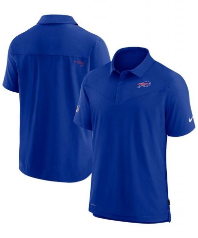 Men's Royal Buffalo Bills Sideline UV Performance Polo Shirt $42.30 Polo Shirts