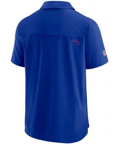 Men's Royal Buffalo Bills Sideline UV Performance Polo Shirt $42.30 Polo Shirts