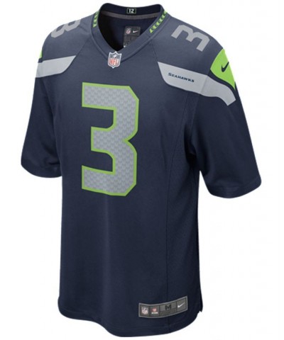 Men's Russell Wilson Seattle Seahawks Game Jersey $43.70 Jersey