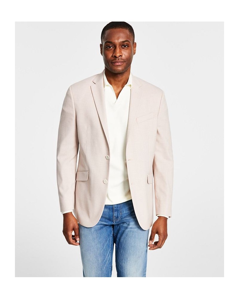 Men's Slim-Fit Solid Sport Coats Pink $54.99 Blazers