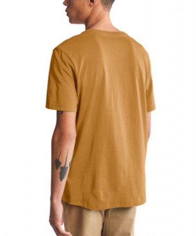 Men's "Wind Water, Earth, & Sky" Front Graphic T-shirt Brown $21.00 T-Shirts