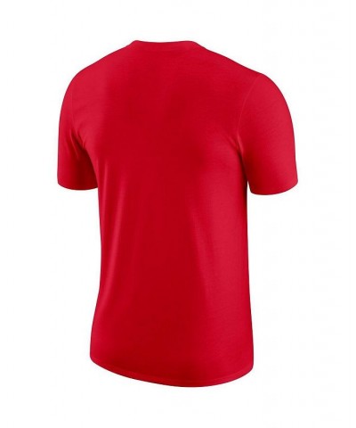 Men's Red Portland Trail Blazers Essential Heritage Performance T-shirt $16.56 T-Shirts