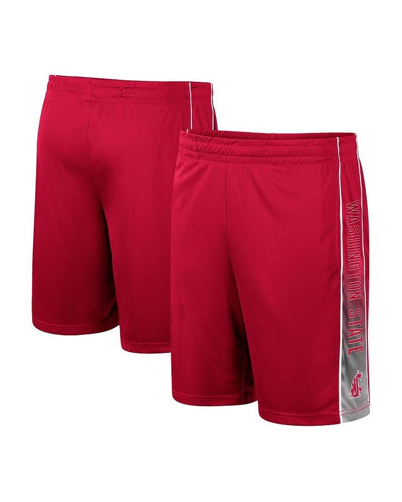 Men's Crimson Washington State Cougars Lazarus Shorts $16.40 Shorts