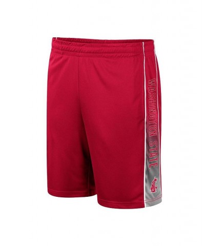 Men's Crimson Washington State Cougars Lazarus Shorts $16.40 Shorts