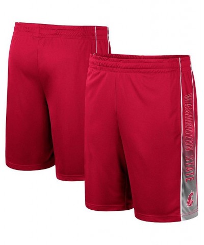 Men's Crimson Washington State Cougars Lazarus Shorts $16.40 Shorts