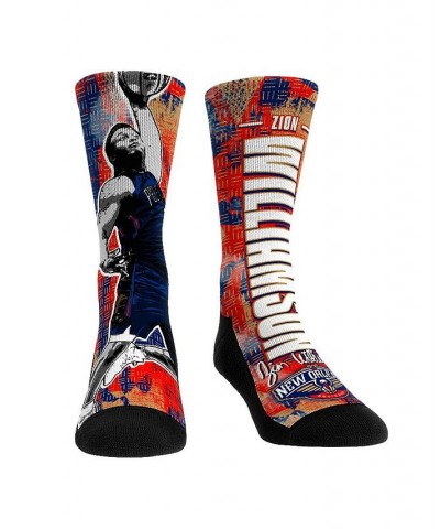 Men's and Women's Socks Zion Williamson New Orleans Pelicans Big Player Crew Socks $14.72 Socks