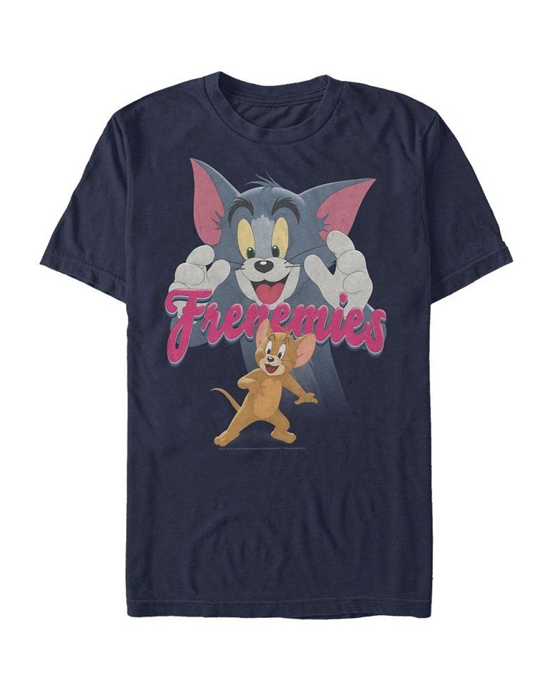 Men's Frenemies Short Sleeve Crew T-shirt Blue $20.29 T-Shirts