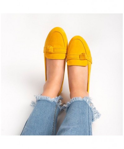 Women's Marci Loafer Yellow $38.40 Shoes