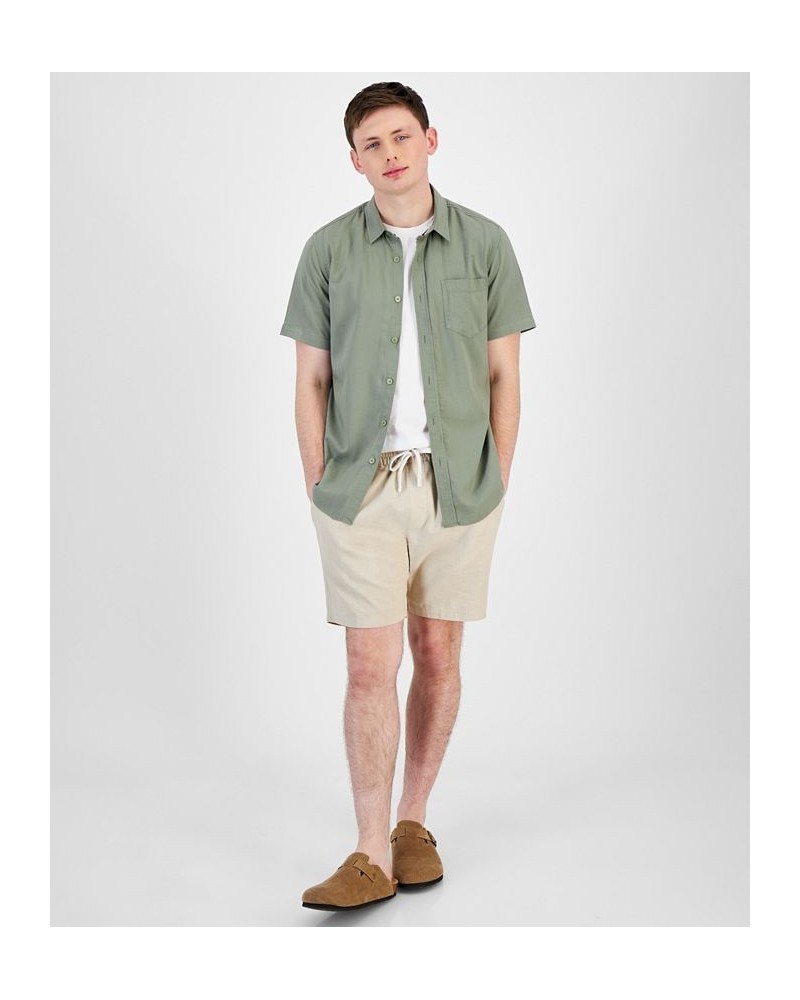 Men's Charlie Linen Pull-On Shorts PD03 $15.59 Shorts