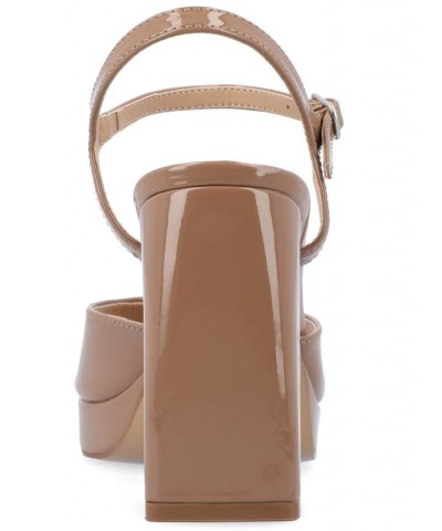 Women's Ziarre Platform Sandal Taupe $51.99 Shoes