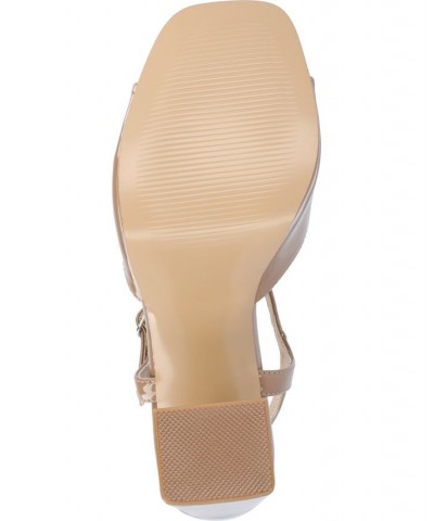 Women's Ziarre Platform Sandal Taupe $51.99 Shoes