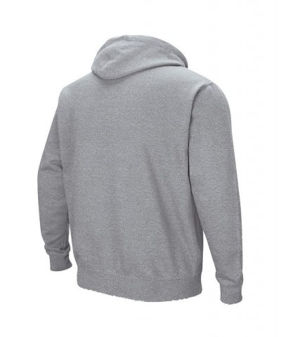 Men's Heathered Gray Villanova Wildcats Arch and Logo Pullover Hoodie $18.92 Sweatshirt